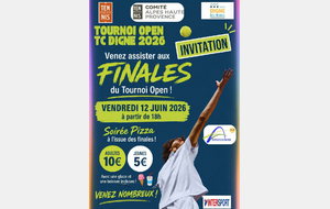 FINALES OPEN 2026